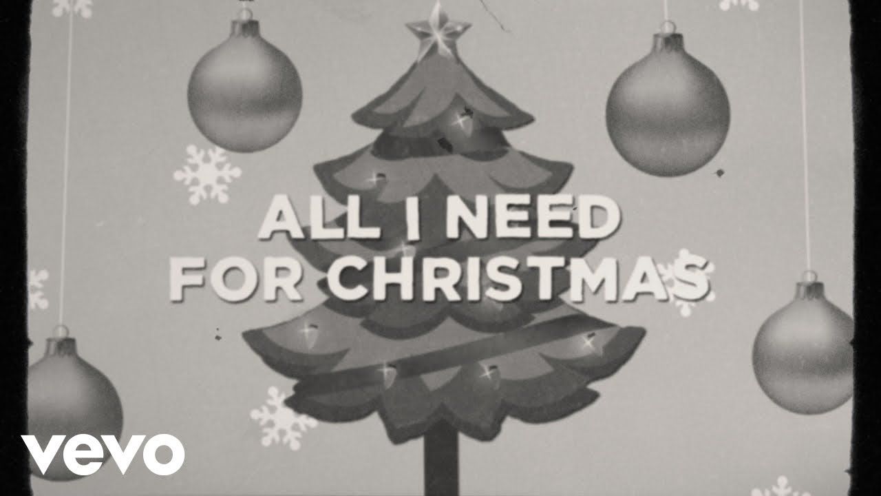 TobyMac, Terrian – All I Need For Christmas (Lyric Video)